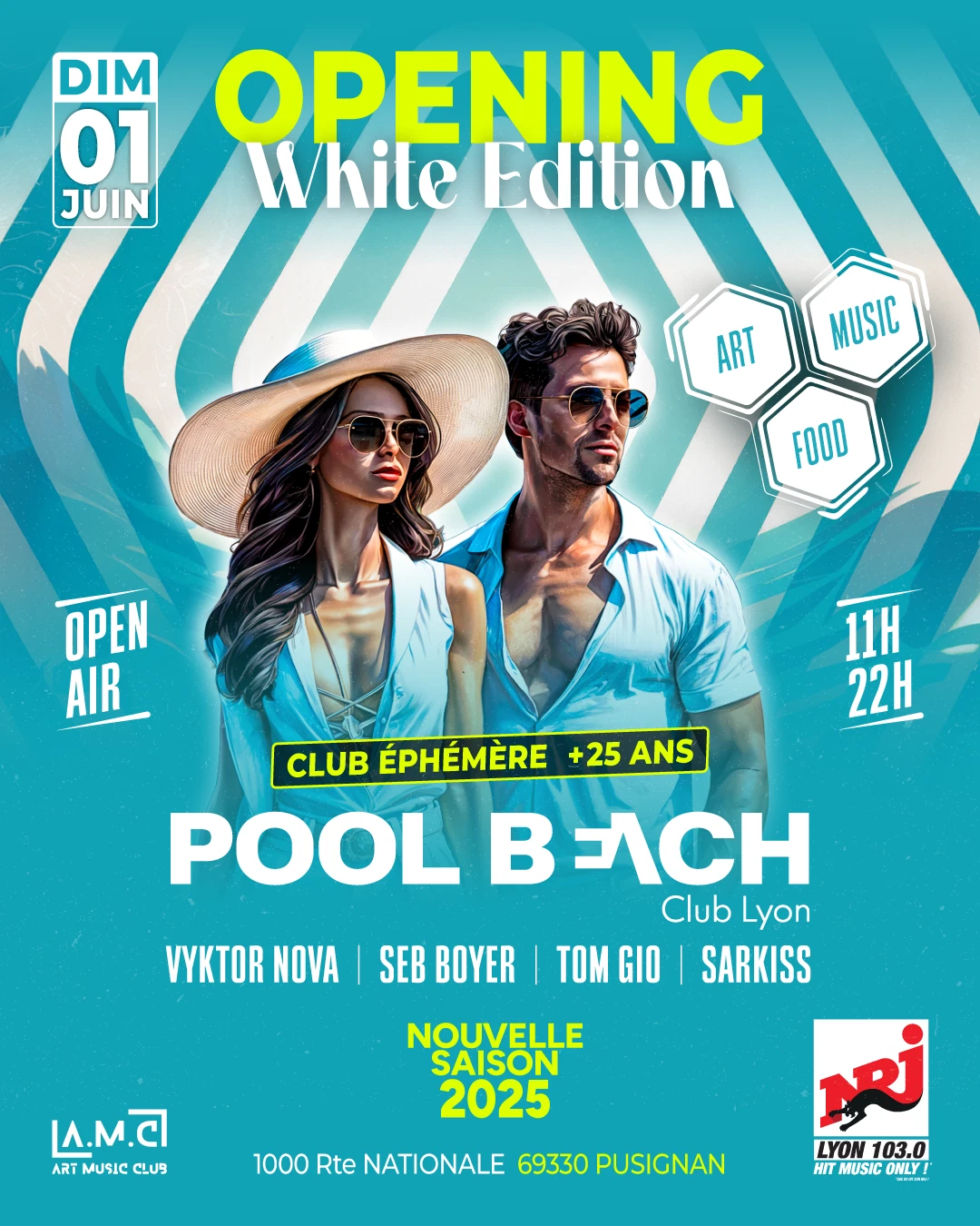 Pool Party Lyon Opening